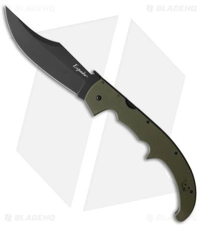Cold Steel Espada XL Lockback Knife OD Green G-10 (7.5" Black) 62MGCODBK 3 Cold Steel Espada XL Lockback Knife OD Green G-10 (7.5" Black) 62MGCODBK