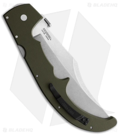 Cold Steel Espada XL 10A Lockback Knife OD Green G-10 (7.5" Stonewash) 62MGCODSW 4 Cold Steel Espada XL 10A Lockback Knife OD Green G-10 (7.5" Stonewash) 62MGCODSW - Image 2