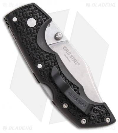 Cold Steel Voyager Medium Clip Point Folding Knife (3" Stonewash Serr) 29TMCH 4 Cold Steel Voyager Medium Clip Point Folding Knife (3" Stonewash Serr) 29TMCH - Image 2