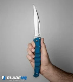 Cold Steel Frenzy I Tri-Ad Lock Knife Black/Green G-10 (5.5" Satin) 62P1A -Pro Knife Depot Store cold steel frenzy ii blue BHQ 52069 hand dl