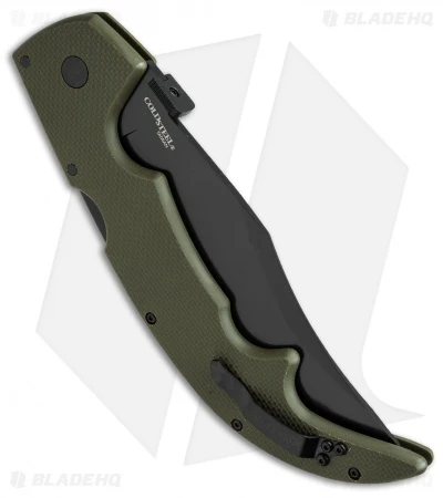 Cold Steel Espada Large Lockback Knife OD Green G-10 (5.5" Black) 62NGLVG 4 Cold Steel Espada Large Lockback Knife OD Green G-10 (5.5" Black) 62NGLVG - Image 2