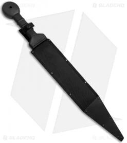 Cold Steel Gladius Machete Sword + Sheath (18" Black) 97GMSZ -Pro Knife Depot Store cold steel panga machete black 97pm sheath