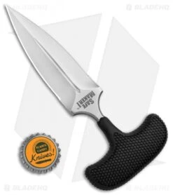 Cold Steel Safe Maker I Push Dagger Knife (4.5" Stonewash AUS-8A) 12DBST -Pro Knife Depot Store cold steel safe maker i 12DBST BHQ 2440 jr botttlecap