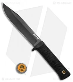 Cold Steel SRK Survival Rescue Knife Tactical Fixed Blade (6" Black SK-5) -Pro Knife Depot Store cold steel srk tactical BHQ 52053 dl bottlecap