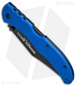 Cold Steel Broken Skull IV Knife Blue G-10 (4" Black CTS-XHP) 54SBLU -Pro Knife Depot Store cold steel steve austin broken skulls iv 54sblu bottom cm