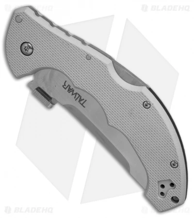 Cold Steel 4" Talwar Lockback Knife Gray G-10 (Satin CTS-XHP) 21TLVSLV 4 Cold Steel 4" Talwar Lockback Knife Gray G-10 (Satin CTS-XHP) 21TLVSLV - Image 2