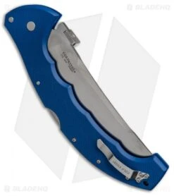 Cold Steel 5.5" Talwar Lockback Knife Blue G-10 (Satin CTS-XHP) 21TXVLU 7 Cold Steel 5.5" Talwar Lockback Knife Blue G-10 (Satin CTS-XHP) 21TXVLU -Pro Knife Depot Store cold steel talwar blue cts xhp 21txvlu BHQ 37507 er spine