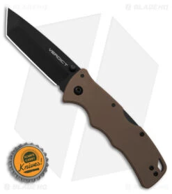 Cold Steel Verdict Tanto Tri-Ad Lock Knife Tan FDE G-10 (3" Black) AUS-10A -Pro Knife Depot Store cold steel verdict tanto triad lock knife tan fde g10 3 in black bhq139971 hd size