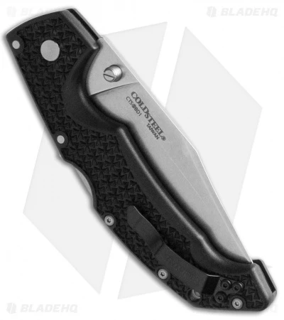 Cold Steel Voyager Large Clip Point Tri-Ad Lock Knife (4" Stonewash) 29AC 4 Cold Steel Voyager Large Clip Point Tri-Ad Lock Knife (4" Stonewash) 29AC - Image 2